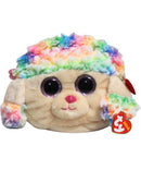Ty Gear- Rainbow the Poodle, Glitter Eyes, Purse