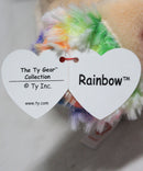 Ty Gear- Rainbow the Poodle, Glitter Eyes, Purse