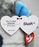 Ty Gear- Slush the Husky Dog, Glitter Eyes, Purse