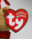 Ty Jingle Beanies - 1997 Holiday Teddy