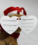 Ty Jingle Beanies - 1997 Holiday Teddy