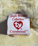 Ty Jingle Beanies - Cornbread the Bear, Cracker Barrel Exclusive