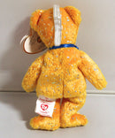 Ty Holiday Baby Beanie - Decade the Gold Teddy Bear