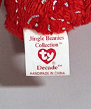 Ty Holiday Baby Beanie - Decade the Red Teddy Bear