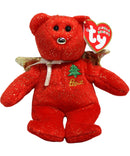 Ty Jingle Beanies - Gift Red, "Peace", Hallmark Gold Crown Exclusive