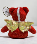 Ty Jingle Beanies - Gift Red, "Peace", Hallmark Gold Crown Exclusive