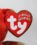 Ty Jingle Beanies - Gift Red, "Peace", Hallmark Gold Crown Exclusive