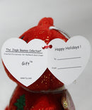 Ty Jingle Beanies - Gift Red, "Peace", Hallmark Gold Crown Exclusive