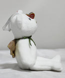 Ty Jingle Beanies - Gift White, "Love", Hallmark Gold Crown Exclusive