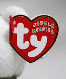Ty Jingle Beanies - Gift White, "Love", Hallmark Gold Crown Exclusive