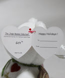 Ty Jingle Beanies - Gift White, "Love", Hallmark Gold Crown Exclusive