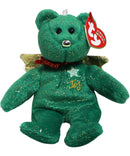 Ty Jingle Beanies - Gift Green, "Joy", Hallmark Gold Crown Exclusive
