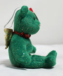 Ty Jingle Beanies - Gift Green, "Joy", Hallmark Gold Crown Exclusive