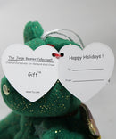 Ty Jingle Beanies - Gift Green, "Joy", Hallmark Gold Crown Exclusive