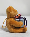 Ty Jingle Beanies - Happy Birthday Brown Bear With Gift