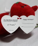 Ty Jingle Beanies - Lil' Frosts the Red Christmas Bear, Walgreens Exclusive