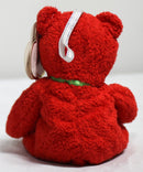 Ty Jingle Beanies - Mistletoe the Red Christmas Bear