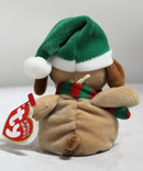 Ty Jingle Beanies - Slushes the Christmas Dog