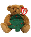 Ty Jingle Beanies - Twinkling the Bear With a Christmas Tree