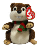 Ty Jingle Beanies - Yule the Christmas Beaver