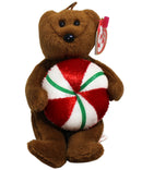 Ty Jingle Beanies - Yummy the Bear With Peppermint