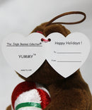 Ty Jingle Beanies - Yummy the Bear With Peppermint