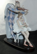 Lladro Figurine: 5932 Jester Serenade With Certification - As Is