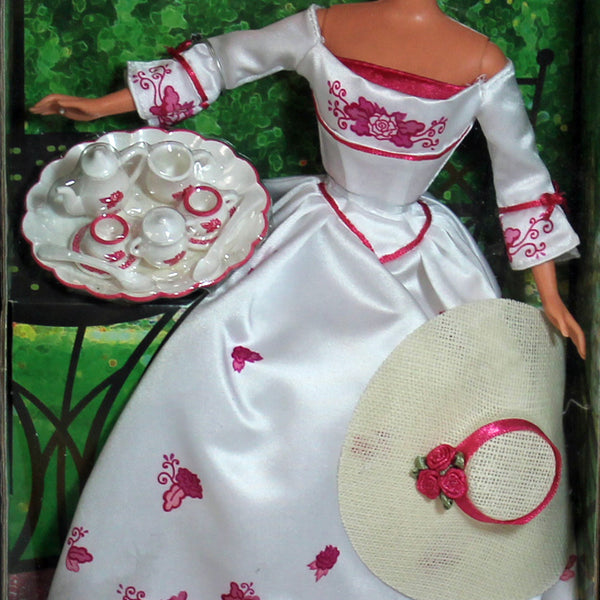 2002 Victorian Tea Hispanic Barbie (00731)