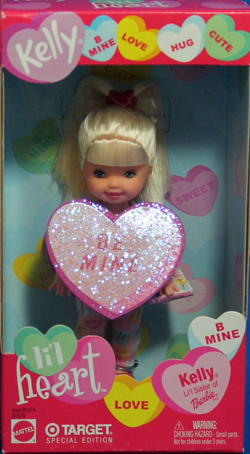 2002 Lil Heart Kelly Be Mine Valentine Barbie (B1075)
