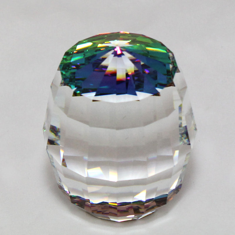 Swarovski Crystal: 010106 Barrel Vitrail - Paperweight