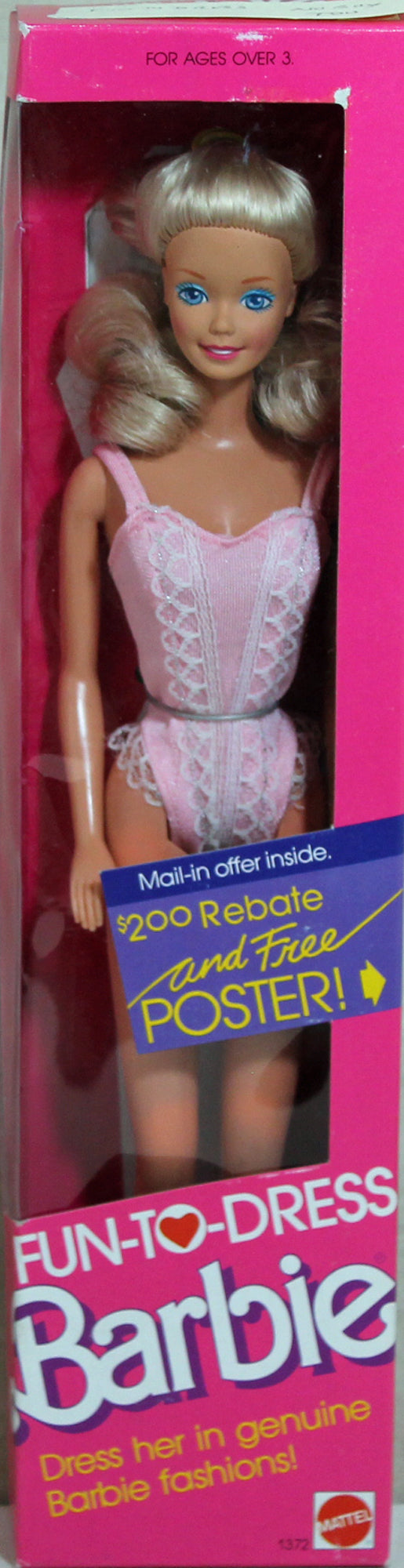 1988 Fun-To-Dress Barbie (1372)