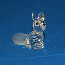 Swarovski Figurine: 014955 Mini Fox Sitting - Version 2