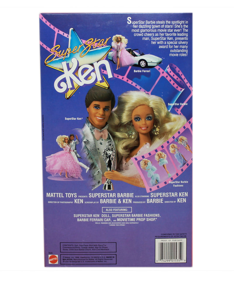 1988 Super Star Ken Barbie (1535)