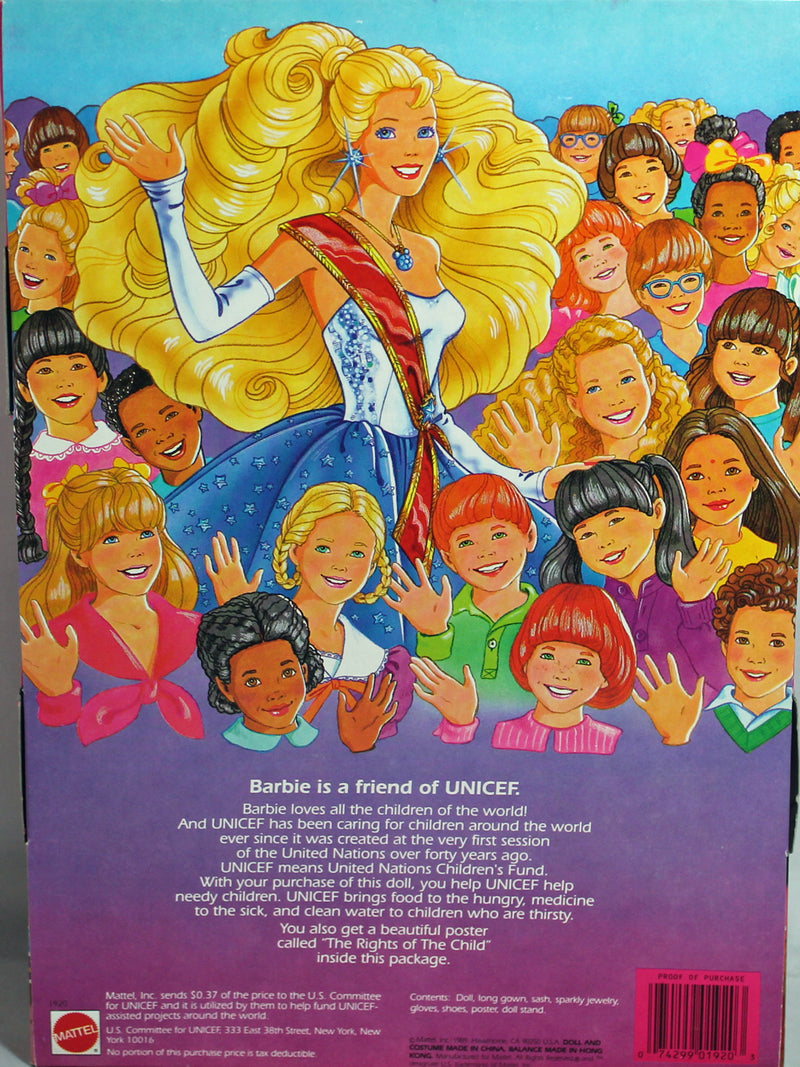 1989 United State Committee for Unicef Barbie (1920)