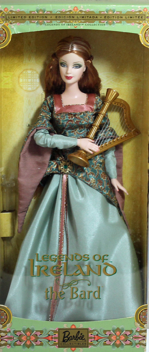 2003 Legends of Ireland the Bard Barbie (B2511)