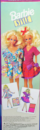 1992 Barbie Style Multi-Color Dress Barbie (2453)