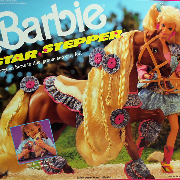 1991 Star Stepper Horse Barbie (2575)