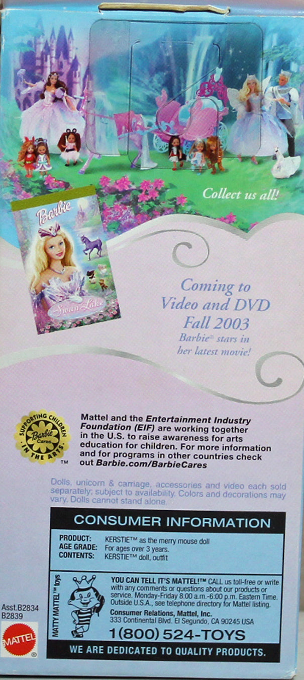 2003 Swan Lake Kerstie Barbie (B2839)