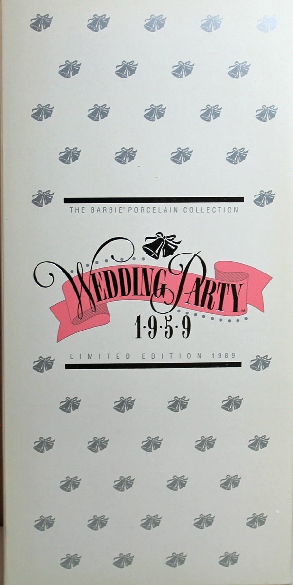 1989 Wedding Party Porcelain Barbie (2641)