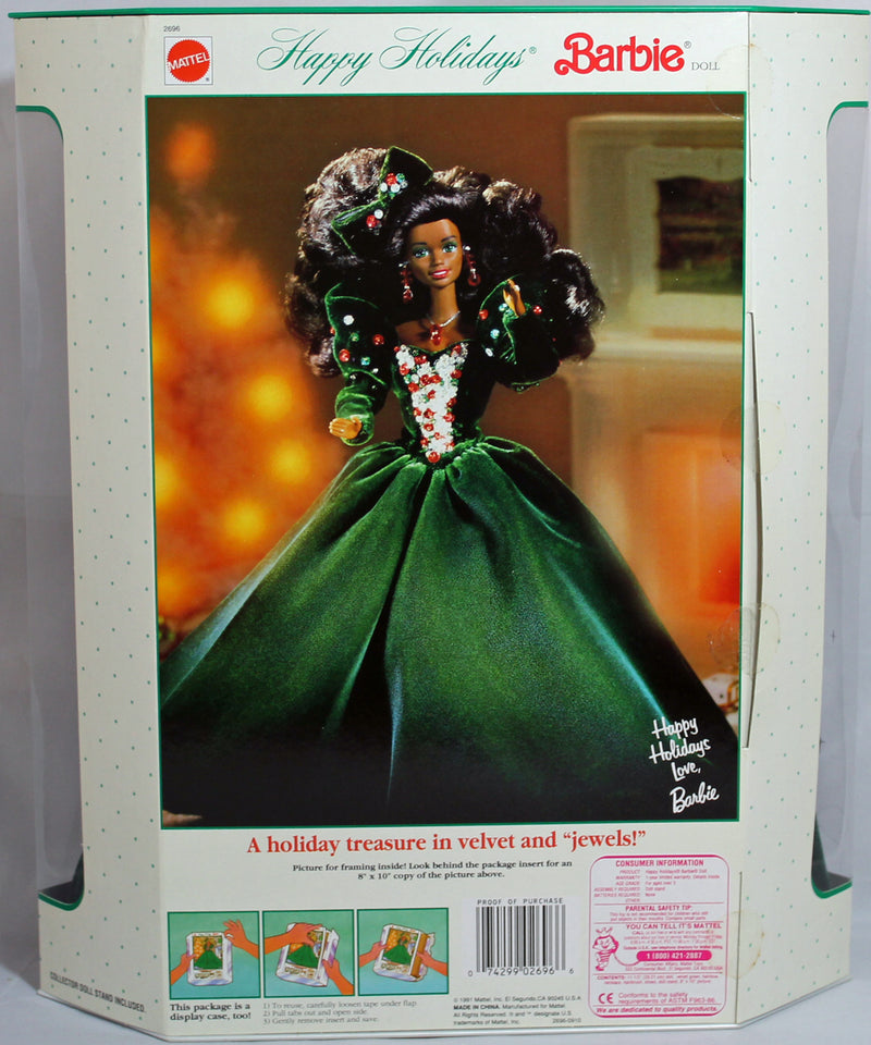 1991 Happy Holidays Barbie (2696)