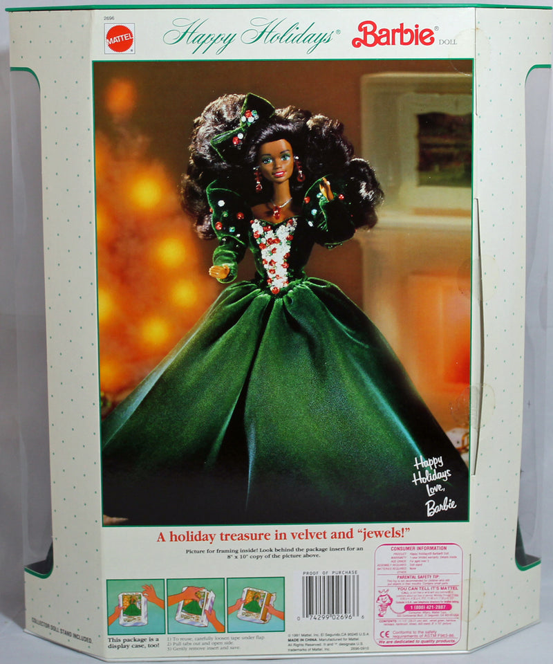 1991 Happy Holidays Barbie (2696) 1991 Happy Holidays Barbie (2696)