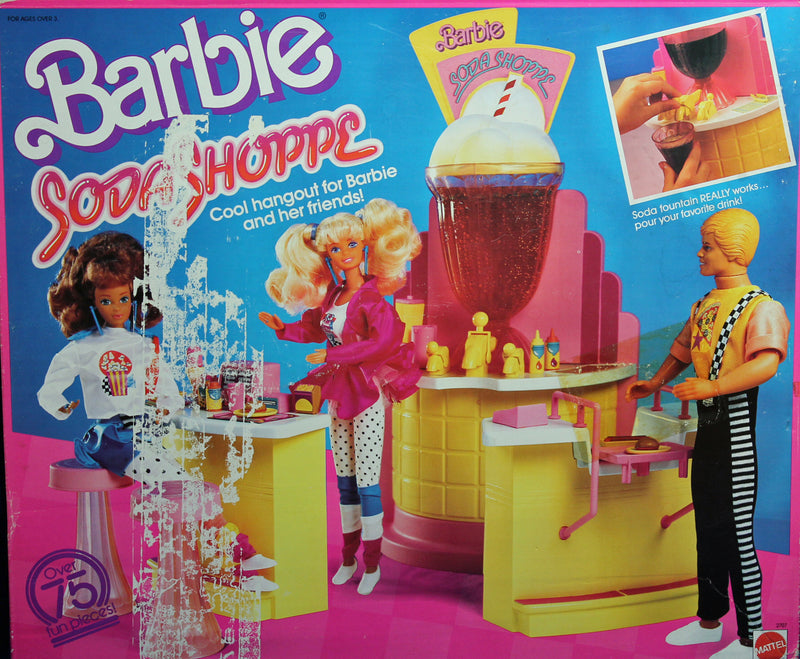 1988 Barbie Soda Shoppe Playset (2707)