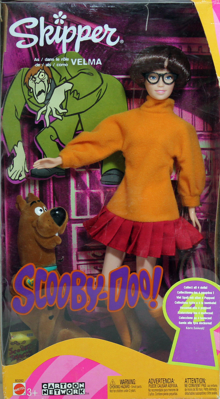 2002 Scooby-Doo Skipper as Velma Barbie (B3282)