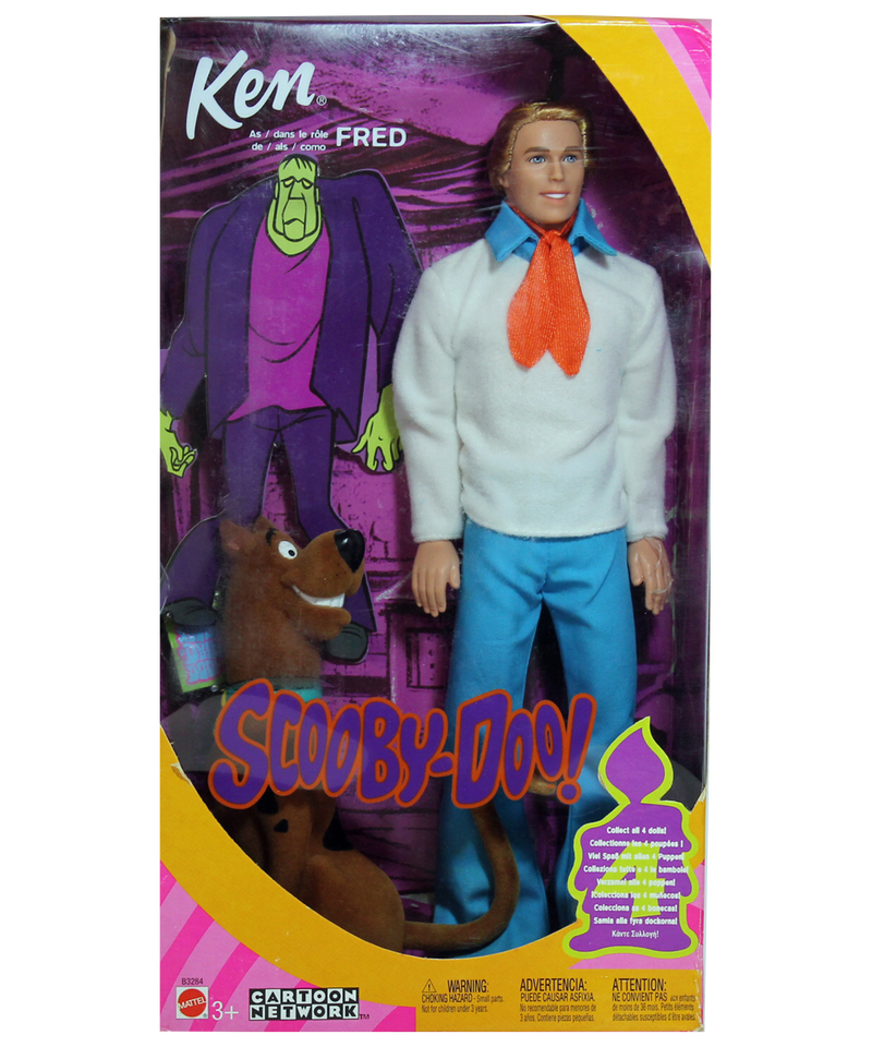 2002 Scooby-Doo Ken as Fred Barbie (B3284)