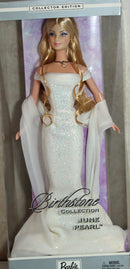2002 June Pearl Birthstone Barbie (B3414)