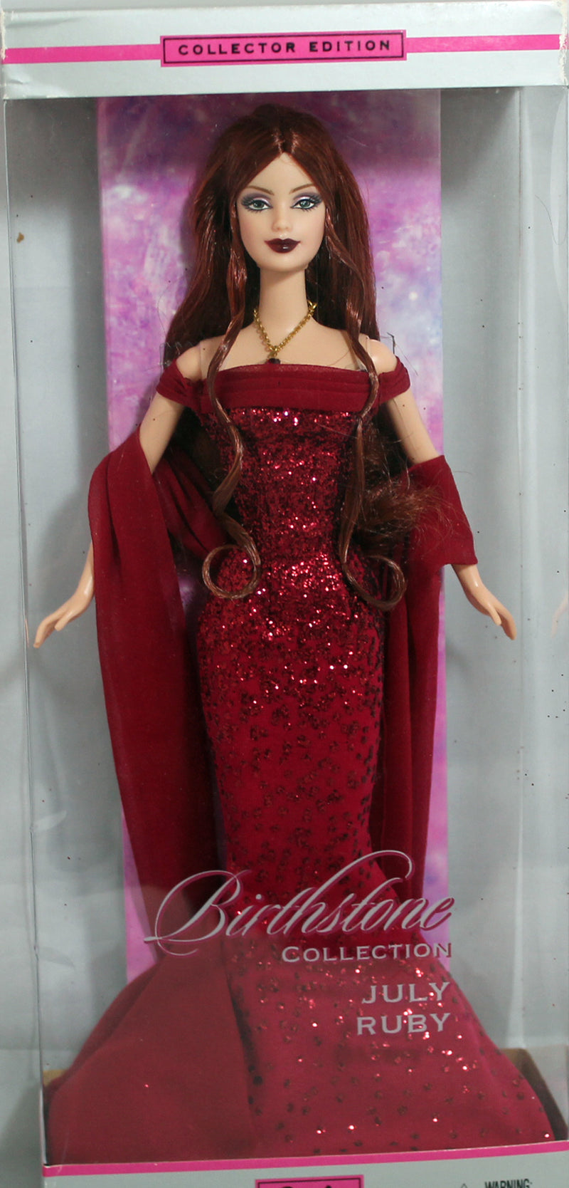 2002 July Ruby Birthstone Barbie (B3415)