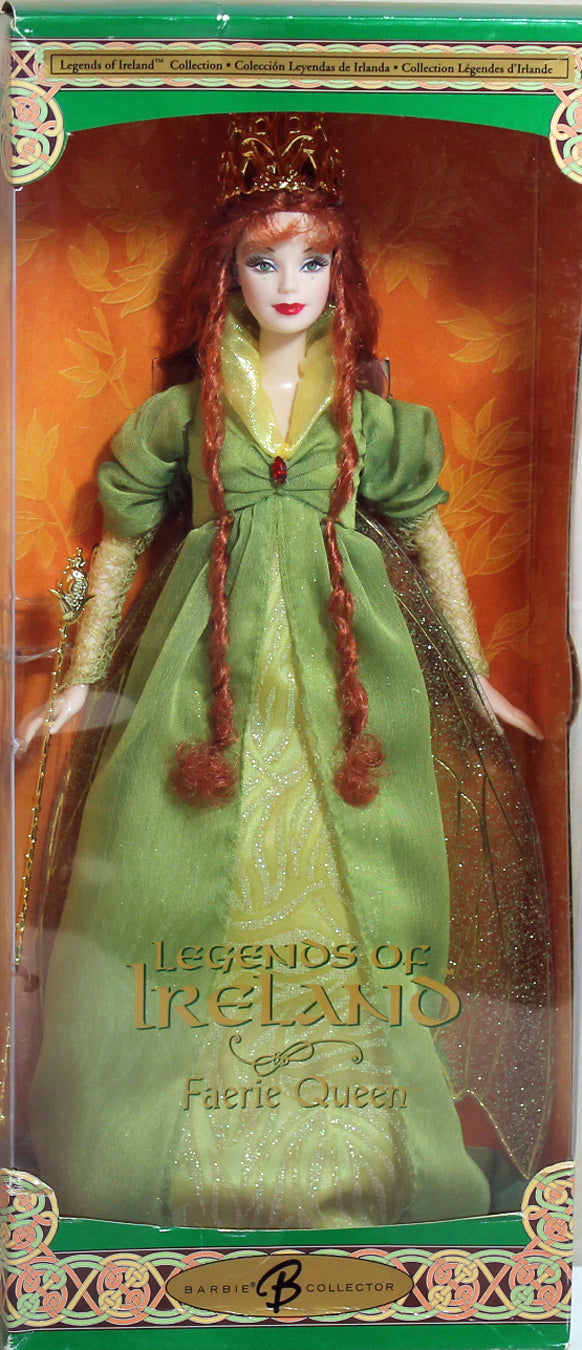 2004 Legends of Ireland Faerie Queen Barbie (B3456) - Redhead