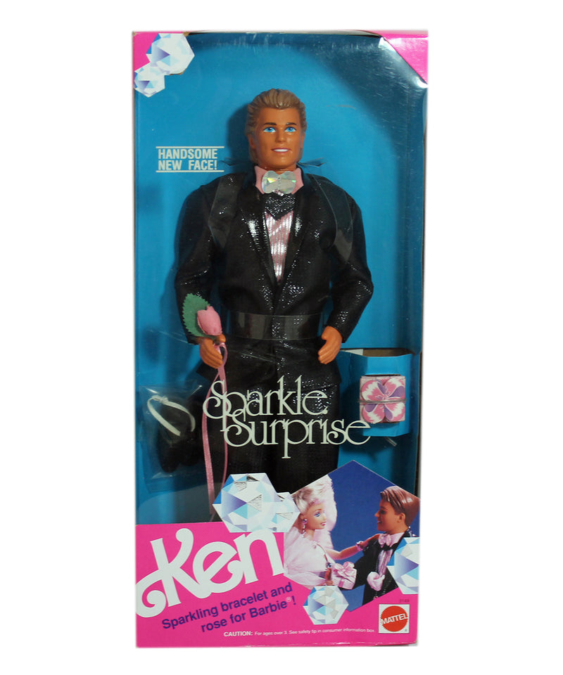 1991 Sparkle Surprise Ken Barbie (3149)