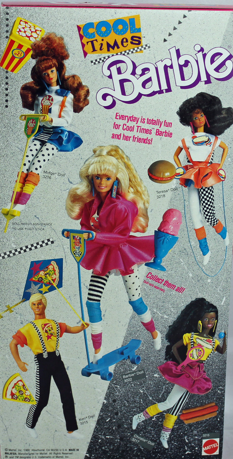 1988 Cool Times Ken Barbie (3215)
