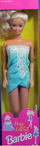 1992 Fun-To-Dress Blonde Barbie (3240)